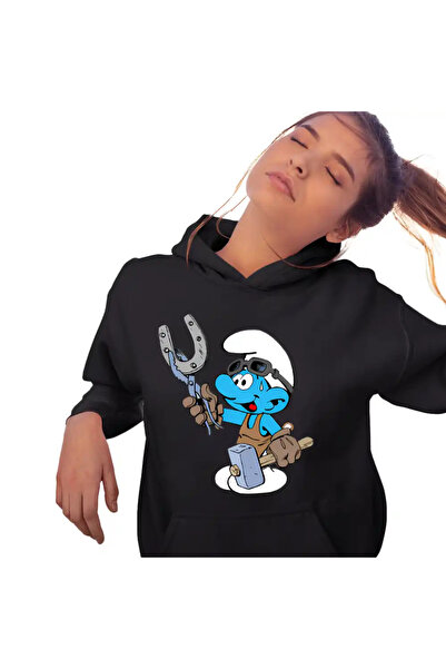 OEM Hanorac Femei Strumfii Fierarul Potcovar Potcoava