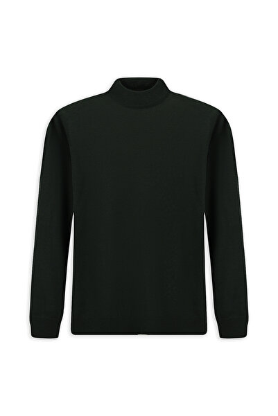 Kiğılı Half Turtleneck Regular Fit Woolen Knitwear Sweater