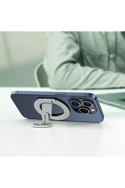 Acefast Suport inel telefon MagSafe, iRing Acefast, E25, negru