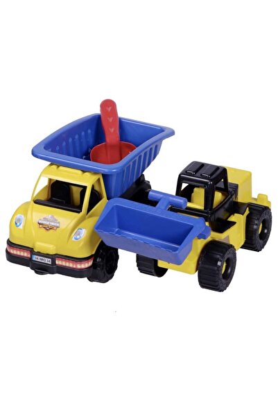 H.H.M ŞENVER TİCARET Oyuncak Büyük Dozerli Kamyon