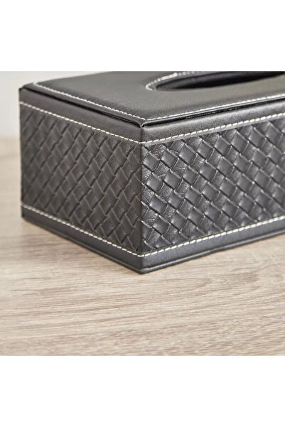Generic HBSO Nordic Leather Tissue Box - 23 x 12 x 8.5 cm