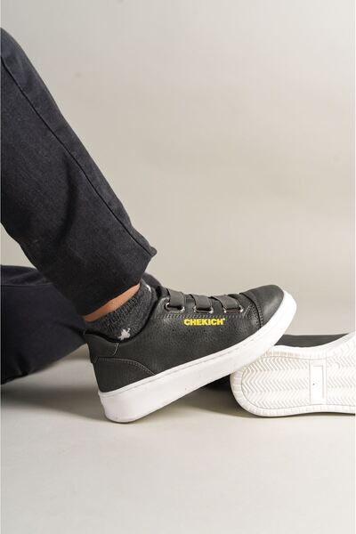 Zerenyus Montana Elastic Orthopedic Daily Children's Shoes Anthracite