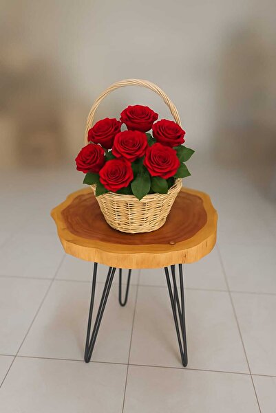 My Family Doğal El Yapımı Hasır Sepet – Dekoratif, Çok Amaçlı, Boho Tarz