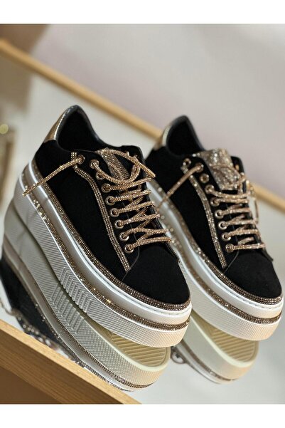 Giydim Gidiyor Sevily Süet Ayakkabı Siyah