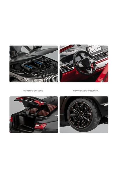 OEM Metallic Mechanical Toy Car - BMW Series 7