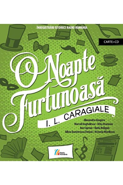 Editura Casa Radio O noapte furtunoasa. Comedie in doua acte (Carte+C