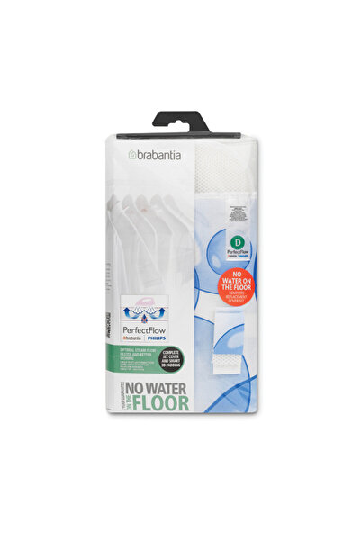 Brabantia Husă pentru masă de călcat D 90300163, 135x45 cm, 9 mm, PerfectFlow, Alb/Albastru deschis