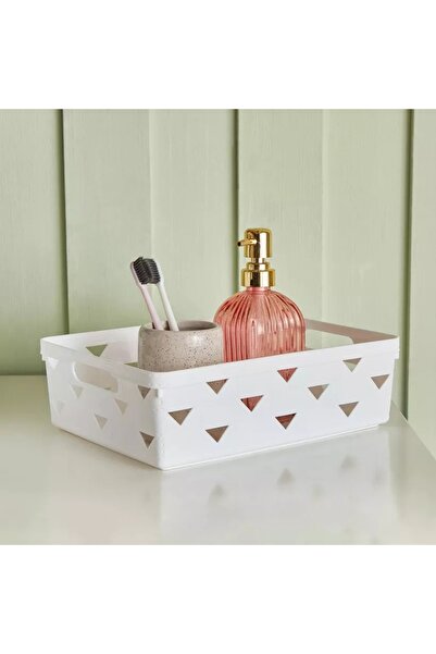 Generic Nordic Basket Compact Storage Organizer 28.5 x 21 x 9 cm