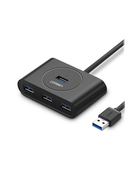 Ugreen Hub USB la 4x USB 5Gbps Ugreen, 1m, negru, 20291