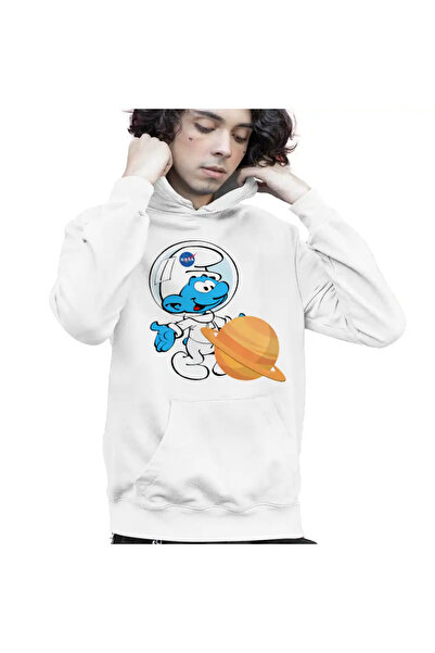 OEM Hanorac Copii Baieti Strumfii Astronaut Saturn Nasa