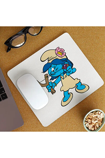 OEM Mousepad Smurfs Village Girls Slingshot