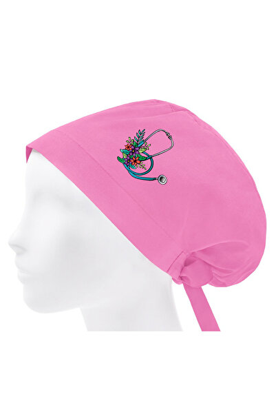 bonecim Șapcă cu temă stetoscopică Doctor Nurse Cook Chef Bonnet Dentist Chirurgical Bonnet