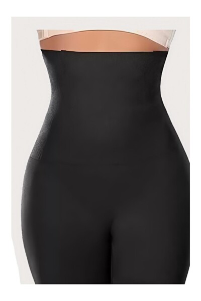 WAKOR مشد أسود طويل بدون خياطة-W4417