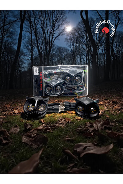 bisiklet dünyam Rx7 & Rx8 Scooter Uyumlu 12V LED Baykuş Sinyal Seti