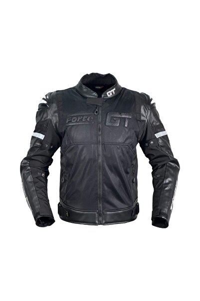 Forte GT Titan Black / Strong 4 Season Leather Coat