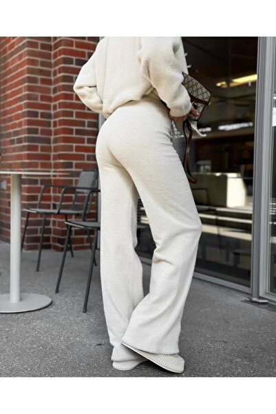 TOFİX textile New Season Soft Knit Winter 3-Piece Set: Cardigan, Blouse, Trousers