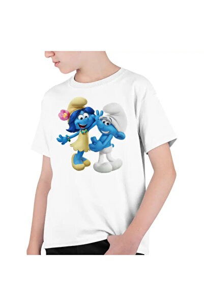 OEM Tricou Copii Baieti Rusinosul Floricica Blossom Strumfii