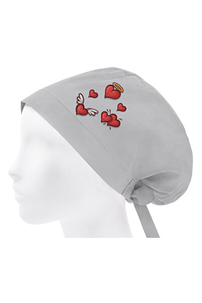 bonecim Bonnet Tematic Inimi Roșii Doctor Nurse Cook Chef Bonnet Dentist Chir...