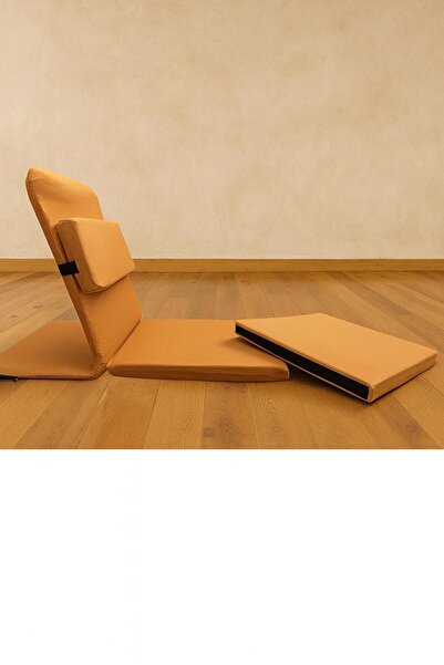 NareSpor Ayrılabilir Çift Minderli Backjack Meditasyon Sandalyesi Destekli Ye...