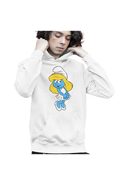 OEM Hanorac Copii Baieti Strumfita Desene Copilarie Strumfii