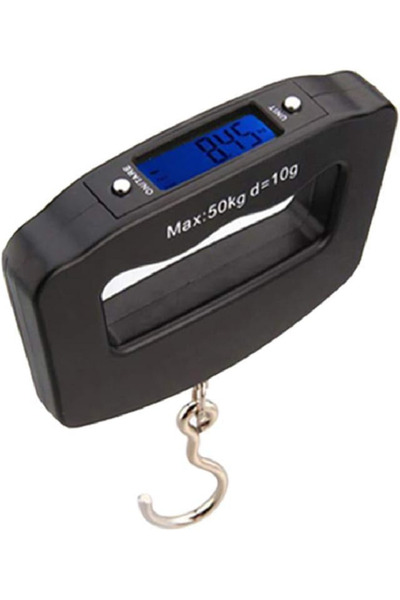 JUANJUAN Digital Luggage Weighing Scale Black