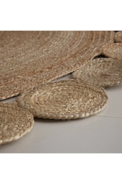 Generic Natura Tapis Hand-Braided Jute Rug - 200 cm