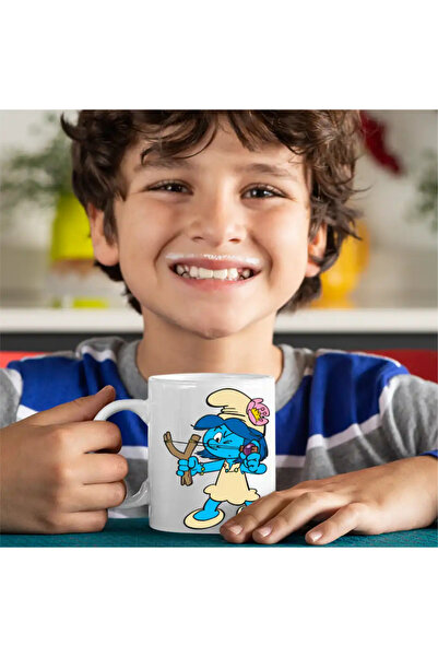 OEM Smurfs Mug Village Girls Slingshot