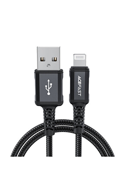 Acefast Cablu incarcare iPhone, Lightning, 2.4A, C4-02, 1.8m