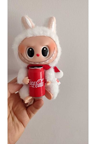 FAMEMUS ACCESSORY Kolalı Labubu 17 cm peluş Görsel ile birebir özel kutusunda gelmektedir