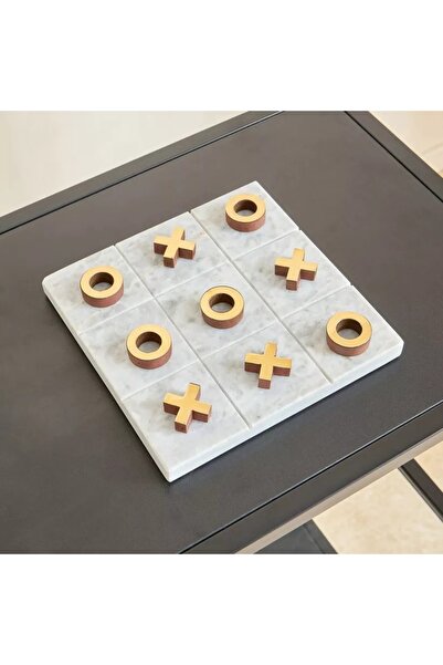 Generic لعبة ليف ماربل تيك تاك تو - 15 × 15 × 2.5 سم