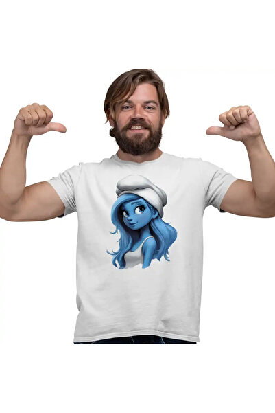 OEM Men's T-Shirt Smurfette Princess Elf