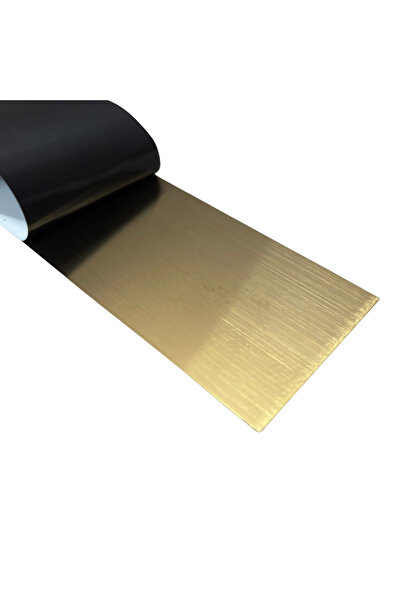 LUSSO LİNE Profil platbanda inox auriu brush 70 x 0.6 x 2700 mm