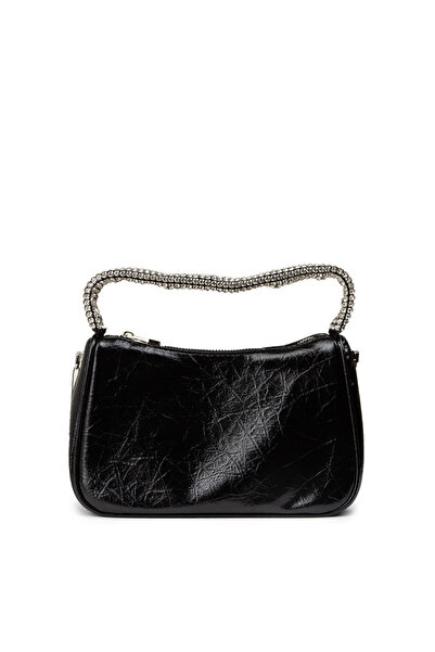 Deery Μαύρη γυναικεία τσάντα ώμου