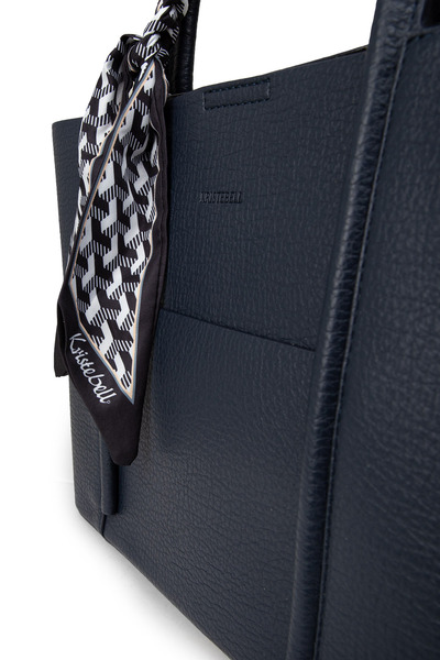 Deery Navy Blue Women Shoulder and Hand Bag