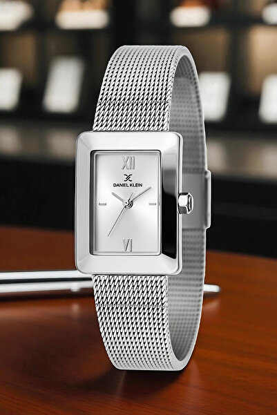 Daniel Klein Women's Wristwatch, Steel Band&Case+Bracelet Gift Silver Zmdk1201