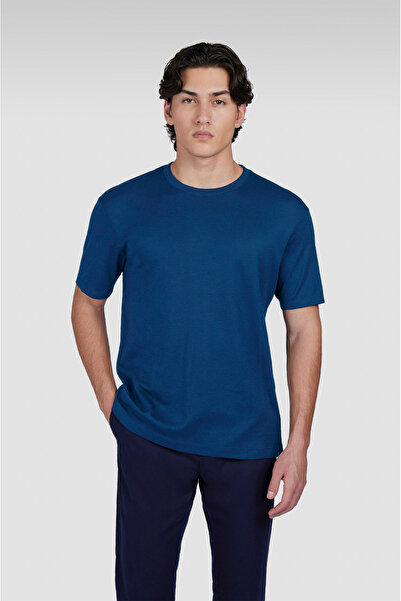 PAUL&SHARK Men's Woven Cotton Lyocell T-Shirt