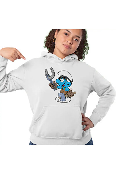 OEM Hanorac Femei Strumfii Fierarul Potcovar Potcoava