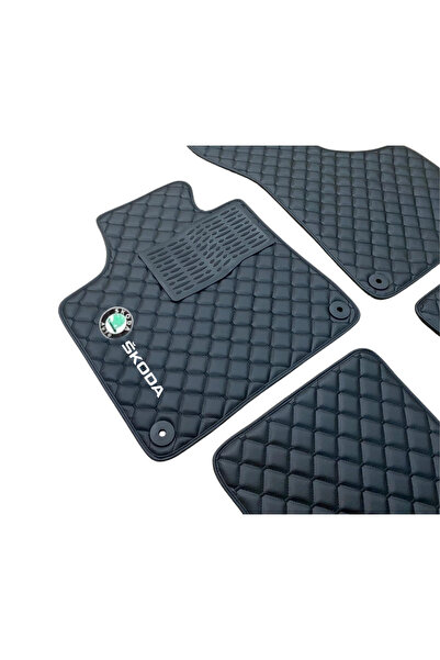 GenelTedarik Oto Halı Paspas Seti Skoda Kamiq (NW4, 2019– Avrupa) Uyumlu | VR...