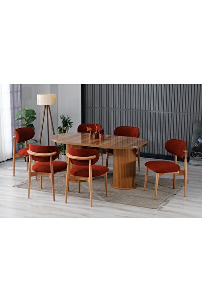 SHOOVVEL Dior Bohem Masa Sandalye Takımı Mutfak Salon Ofis Takımı Yemek Odası Takımı: