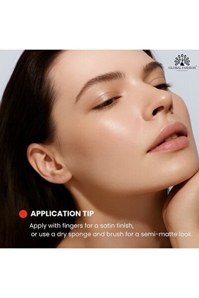 global fashion Matte Foundation 35ml – 8 Shades, Full Coverage, Long-Lasting, Waterproof, Oil-Free Base with SPF 20