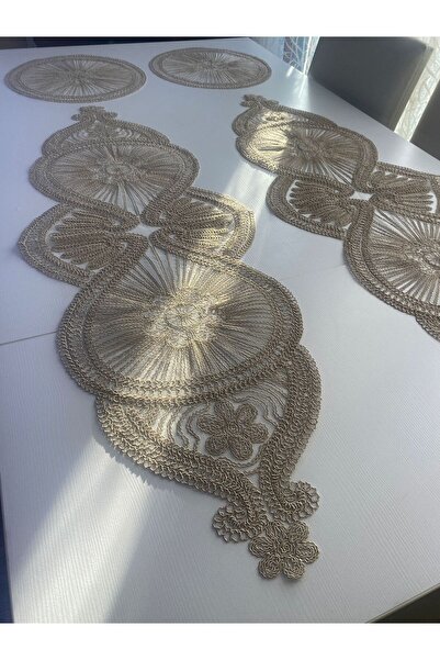 ART ÇEYİZ 5-предметний комплект меблів для вітальні (кругла модель)