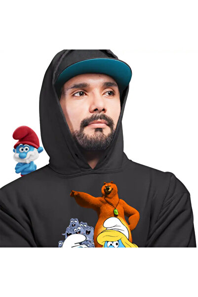 OEM Men's Hoodie The Smurfs Grizzy The Lemmings Smurfette