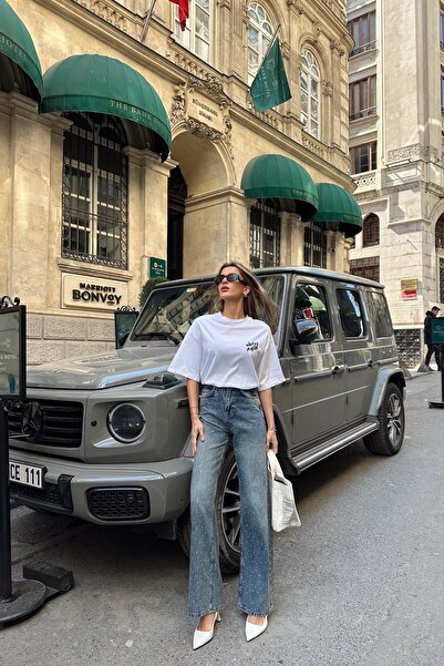 mylove Taşlı Wait Jean Mavi