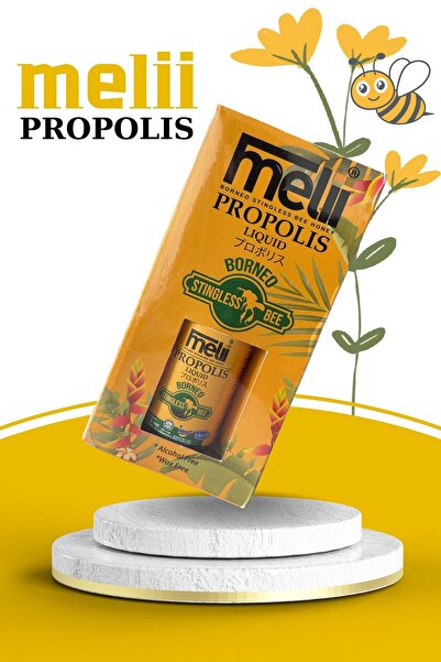 Melii BORNEO İĞNESİZ ARI LİKİT PROPOLİS 20ml