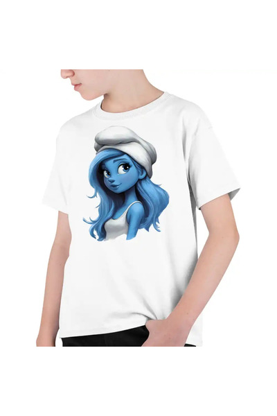 OEM Kids Boys' Smurfette Princess Elf T-Shirt