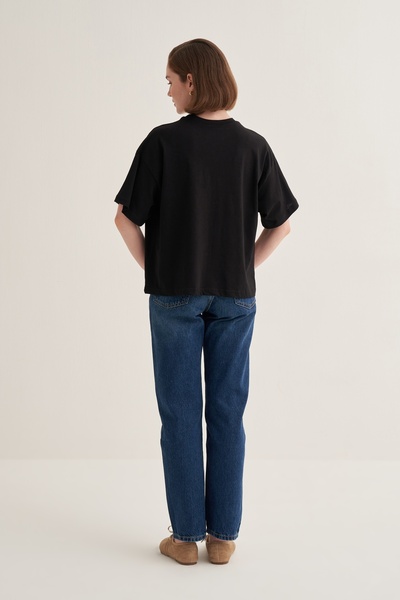 EBU Prive Women's Oversize T-Shirt Black