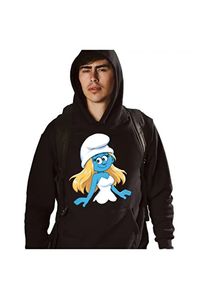 OEM Hanorac Barbati Strumfita Strumfii Smurfette