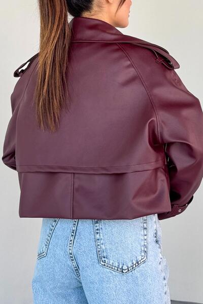 Jaglion Clarve PB Vintage Жіноча шкіряна куртка-косуха