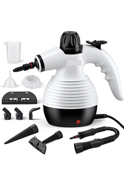 Primo Plus Portable Mini Steam Cleaner for Home Kitchen Multifunction with 9pcs Accessories