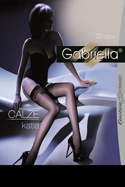 Gabriella Stockings for garter belt, Katia Stockings,